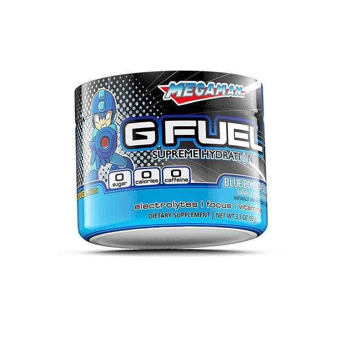 Mega Man Blue Bomber Slushee Hydration Tub ohne Koffein