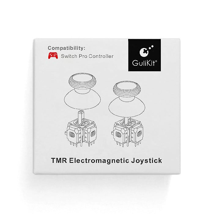 TMR Upgrade-Set für Switch Pro: GuliKit Joystick-Module & KK Thumbsticks