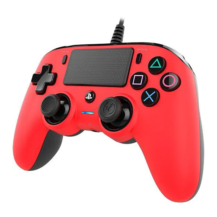 Nacon PS4/PC Compact Controller - Rot
