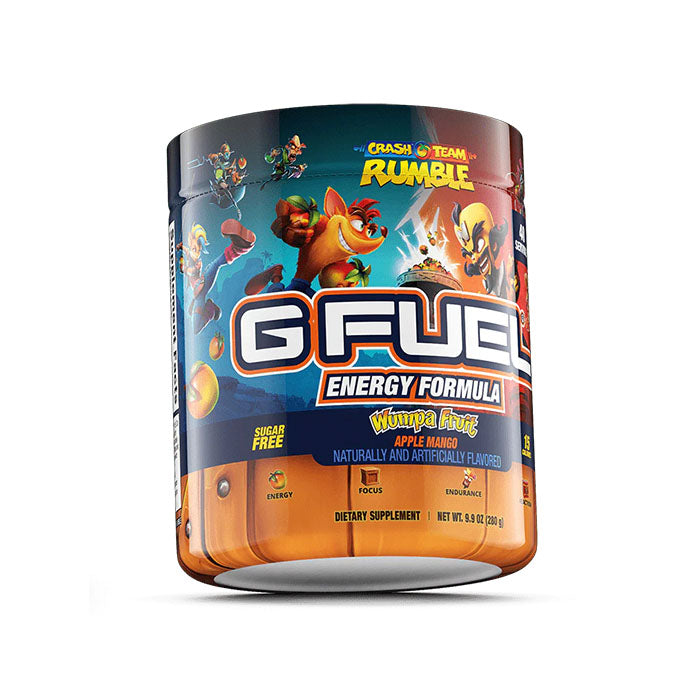 Wumpa Fruit Remastered G Fuel Energy Tub