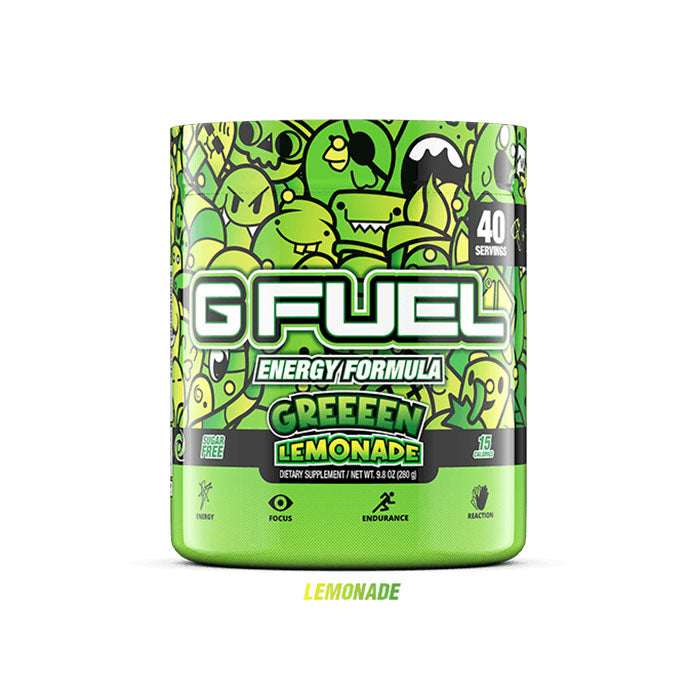 G Fuel Energy Green Lemonade 40er Tub