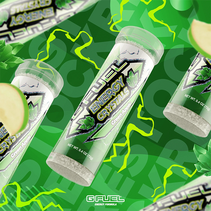 Green Apple G Fuel Energy Crystals
