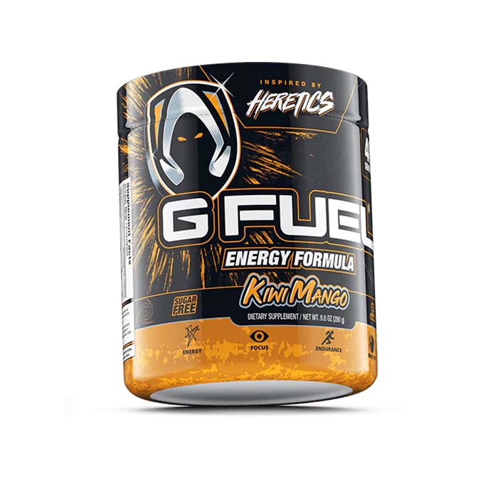 G Fuel Energy Heretics Kiwi Mango 40er Tub