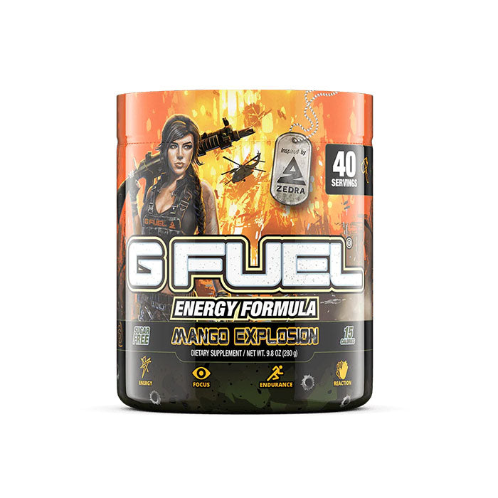 G Fuel Energy Zedras Mango Explosion 40er Tub
