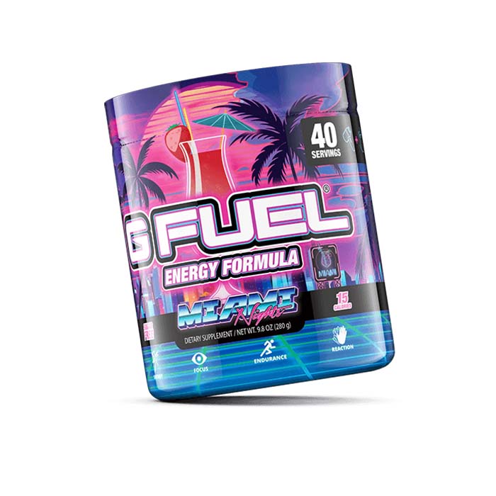G Fuel Energy Miami Nights Tub