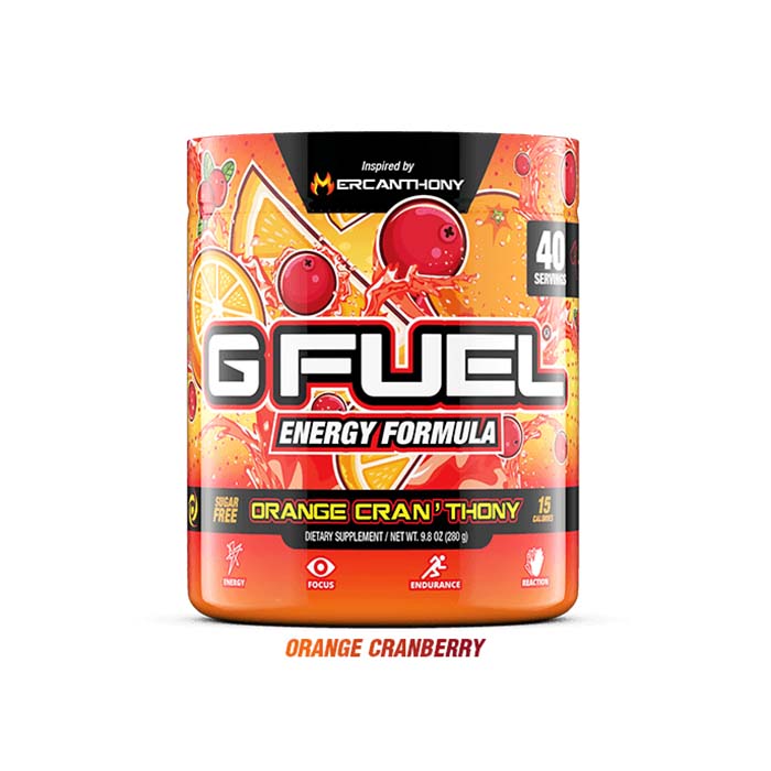 G Fuel Energy Orange Cranthony 40er Tub