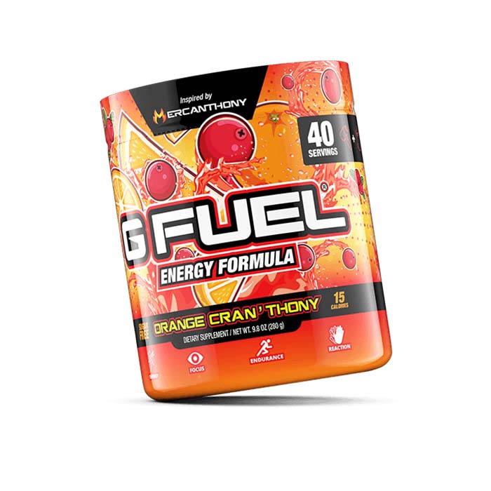 G Fuel Energy Orange Cranthony 40er Tub