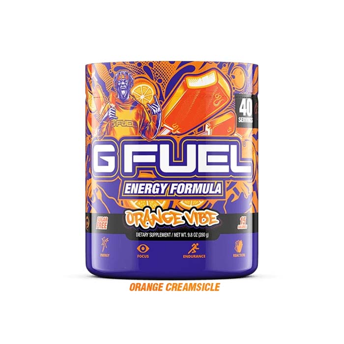 G Fuel Energy Orange Vibe 40er Tub