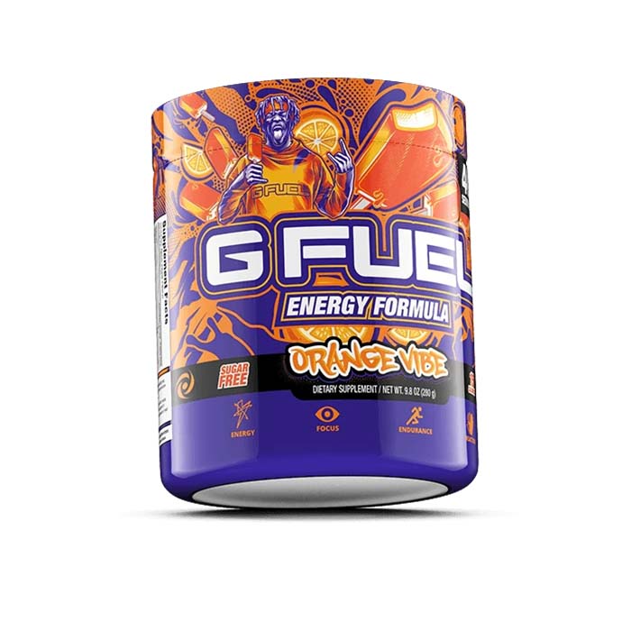 G Fuel Energy Orange Vibe 40er Tub
