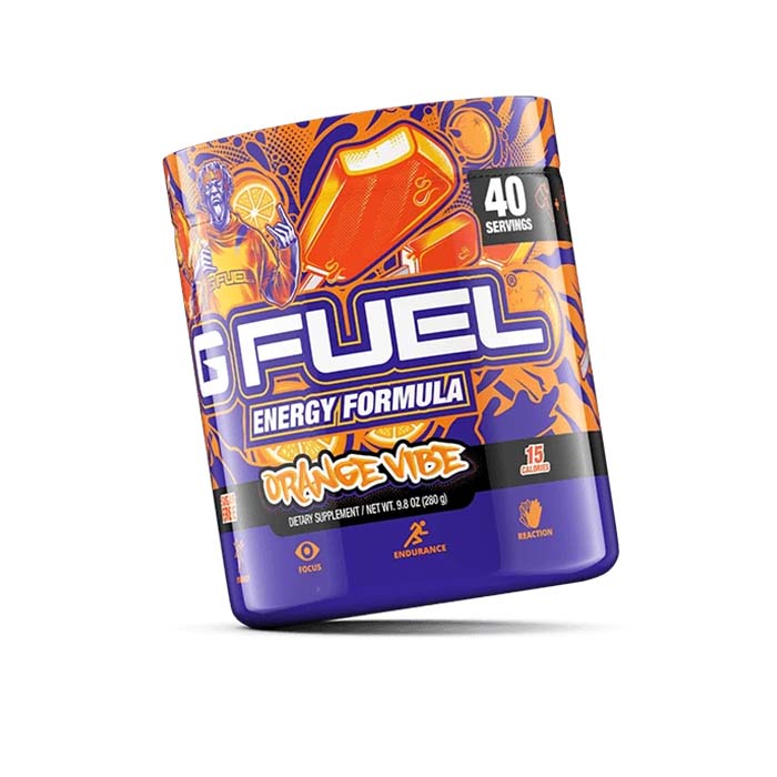 G Fuel Energy Orange Vibe 40er Tub