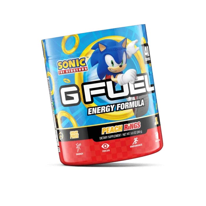 G Fuel Energy Sonics Peach Rings Tub