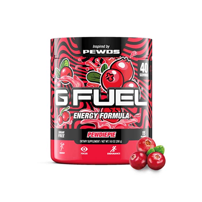 G Fuel Energy PewDiePie Tub