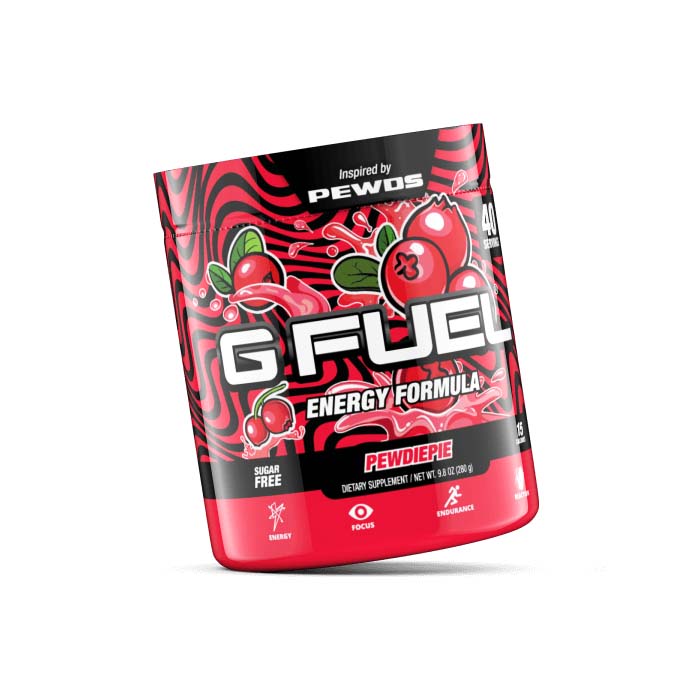 G Fuel Energy PewDiePie Tub