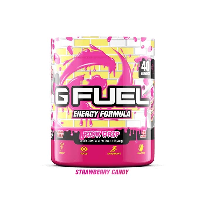G Fuel Energy Pink Drip 40er Tub