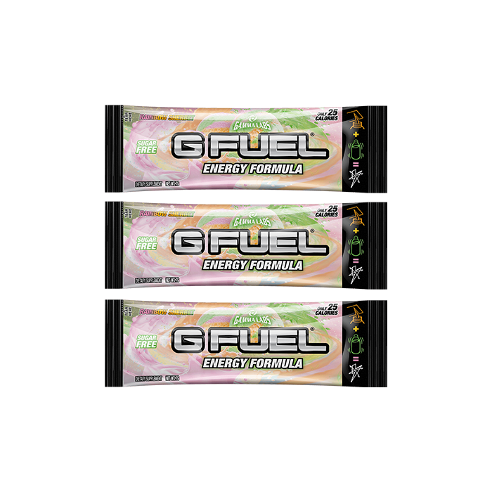 Rainbow Sherbet G Fuel Energy Probierpack
