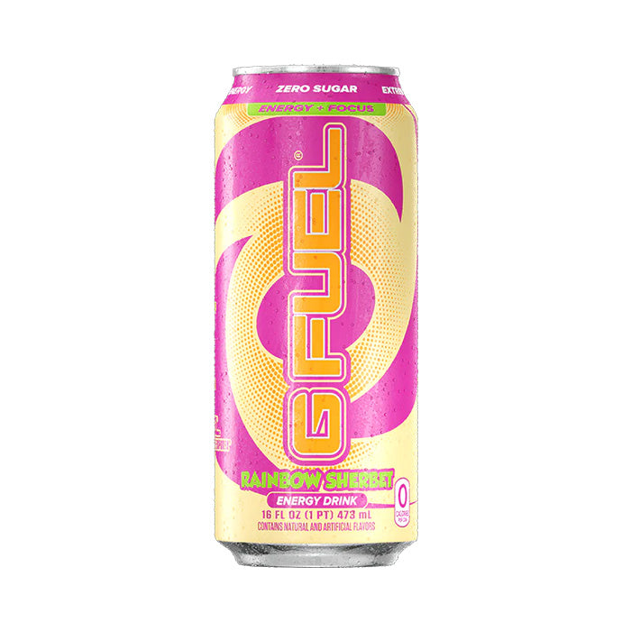 G Fuel Energy Drink Rainbow Sherbet Dose