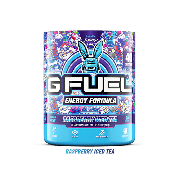G Fuel Energy Raspberry Iced Tea 40er Tub