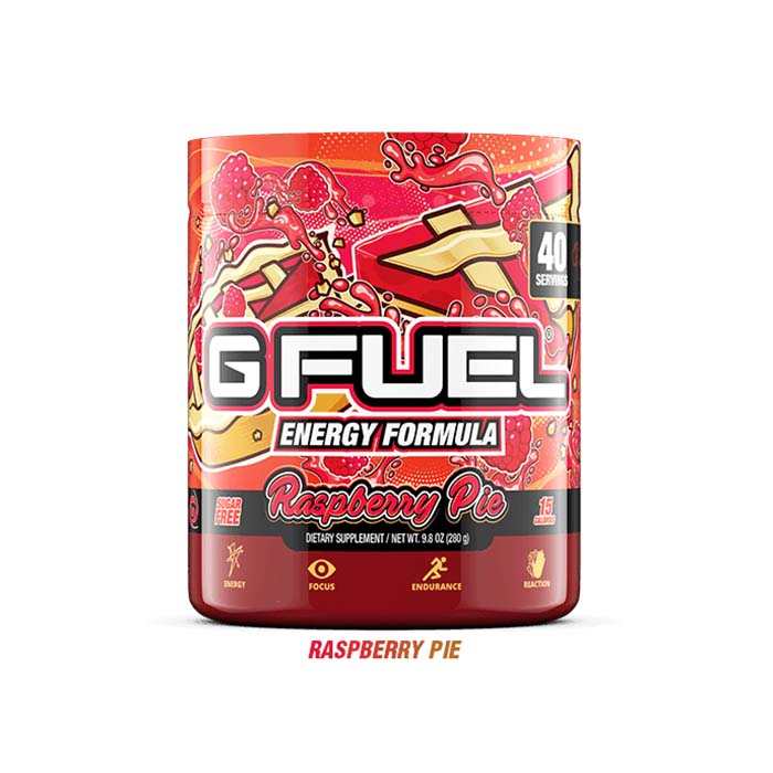 G Fuel Energy Raspberry Pie 40er Tub