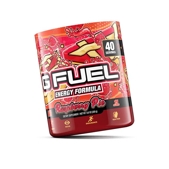G Fuel Energy Raspberry Pie 40er Tub