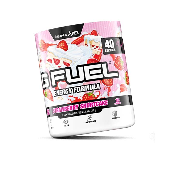 G Fuel Energy Strawberry Shortcake 40er Tub
