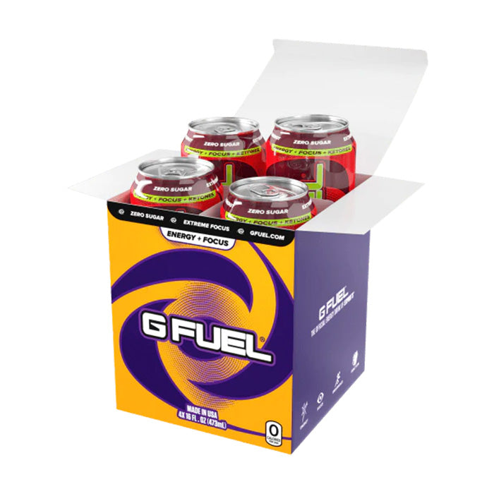 G Fuel Energy Drink Sour Cherry 4 Dosen