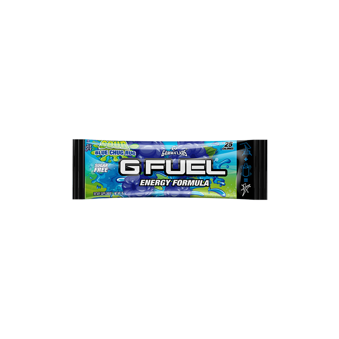 Sour Blue Chug Rug G Fuel Energy Probierpack