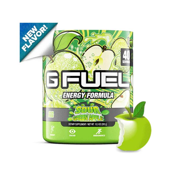 G Fuel Energy Sour Green Apple 40er Tub