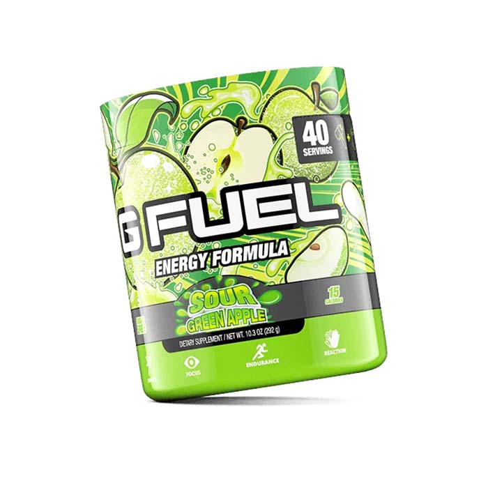G Fuel Energy Sour Green Apple 40er Tub