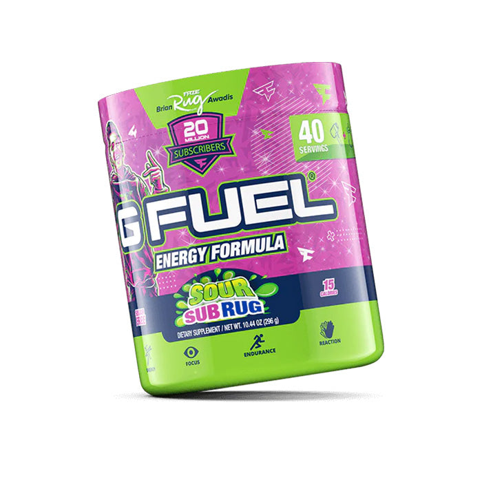 G Fuel Energy Sour Sub Rug 40er Tub