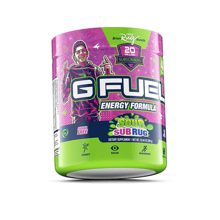 G Fuel Energy Sour Sub Rug 40er Tub