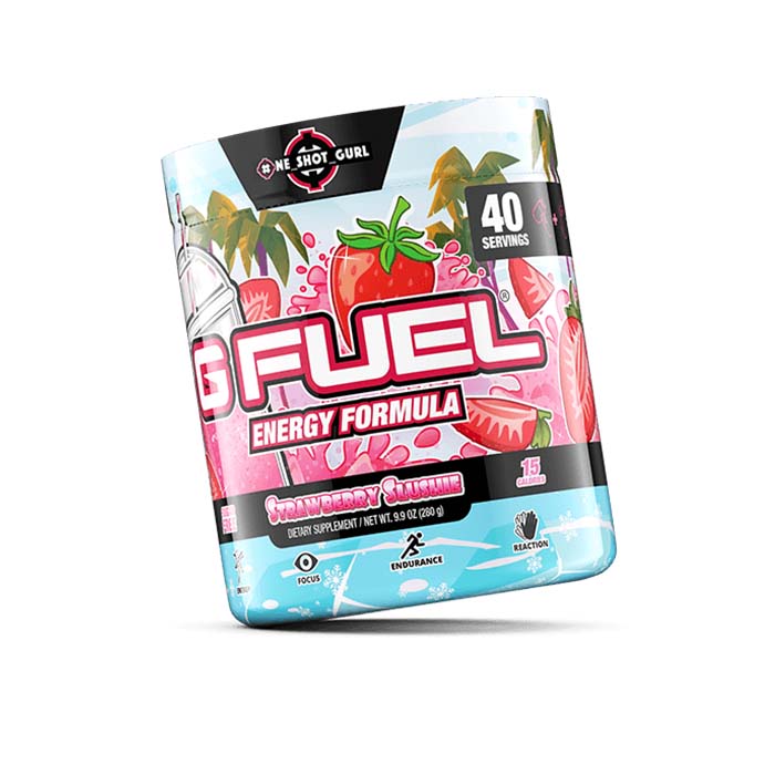 G Fuel Energy Strawberry Slushie 40er Tub