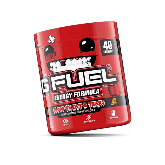 G Fuel Super Meat Boy Blood Sweat & Tears Tub