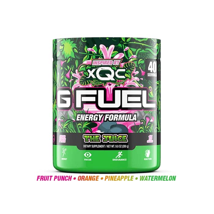 G Fuel Energy xQc The Juice Tub