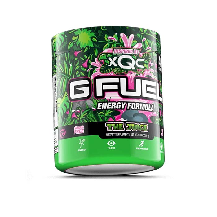 G Fuel Energy xQc The Juice Tub