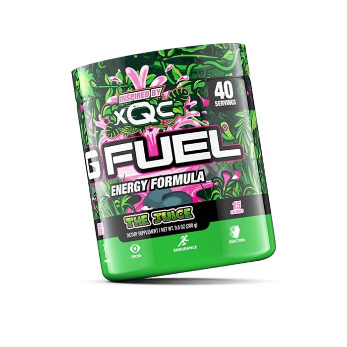 G Fuel Energy xQc The Juice Tub