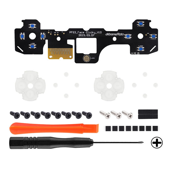 Micro Switch Clicky Face Button Kit für PS5 Controller BDM-030