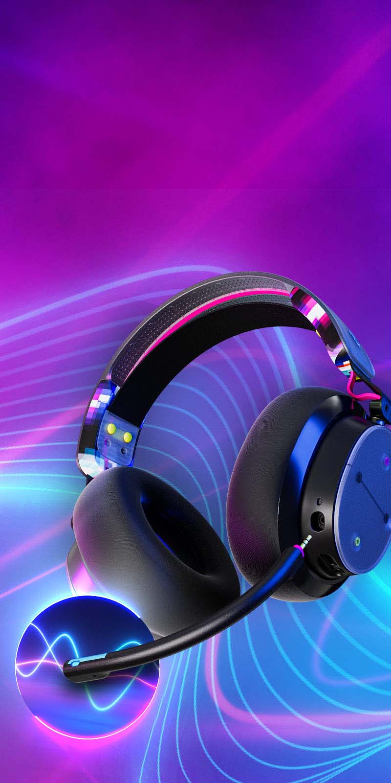 skullcandy plyr feature banner headset mic mobile