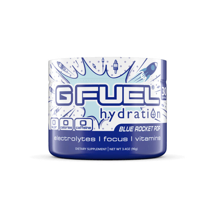 G Fuel Hydration Blue Rocket Pop 30er Tub