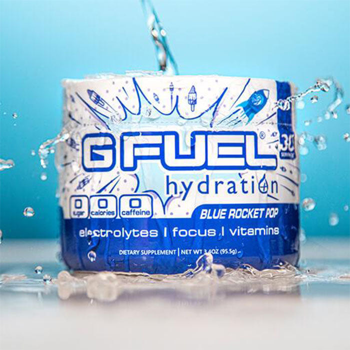 G Fuel Hydration Blue Rocket Pop 30er Tub