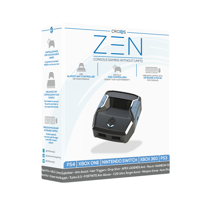 Cronus Zen + Back Button Bundle (PS4)