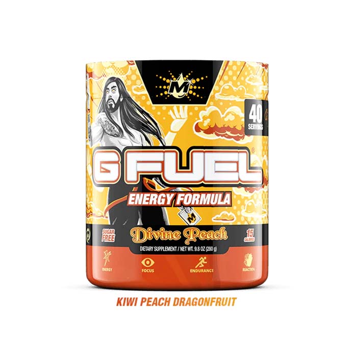 G Fuel Energy MoistCr1TiKal Divine Peach 40er Tub