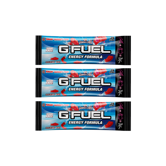 Ragin' Gummy Fish G Fuel Energy Probierpack