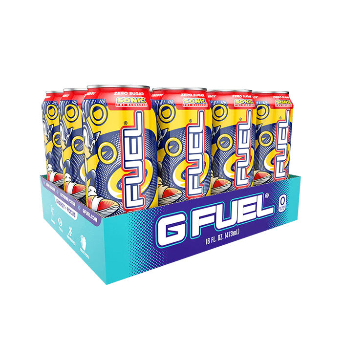 G Fuel Energy Drink Sonic's Peach Rings 12 Dosen