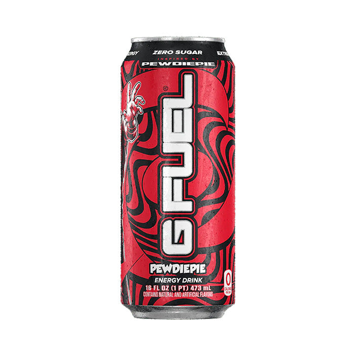 G Fuel Energy Drink PewDiePie Dose Logo