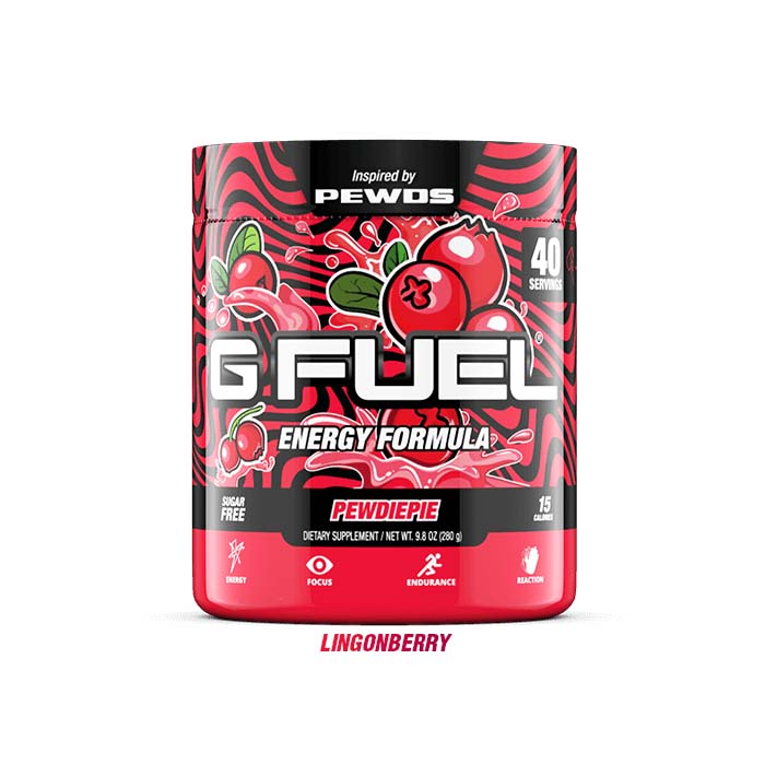 G Fuel Energy PewDiePie Tub