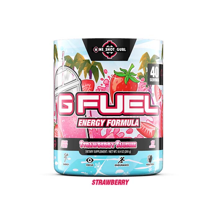 G Fuel Energy Strawberry Slushie 40er Tub